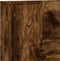 vidaXL - Hoofdbordkast - met - LED - 200x16,5x103,5 - cm - gerookt - eikenkleurig