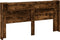 vidaXL - Hoofdbordkast - met - LED - 200x16,5x103,5 - cm - gerookt - eikenkleurig