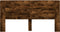 vidaXL - Hoofdbordkast - met - LED - 200x16,5x103,5 - cm - gerookt - eikenkleurig