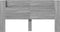 vidaXL - Hoofdbordkast - met - LED - 200x16,5x103,5 - cm - grijs - sonoma