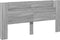 vidaXL - Hoofdbordkast - met - LED - 200x16,5x103,5 - cm - grijs - sonoma