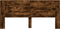vidaXL - Hoofdbordkast - met - LED - 220x16,5x103,5 - cm - gerookt - eikenkleurig