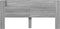 vidaXL - Hoofdbordkast - met - LED - 220x16,5x103,5 - cm - grijs - sonoma - eikenkleur