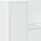 vidaXL - Hoofdbordkast - met - LED-verlichting - 100x16,5x103,5 - cm - wit