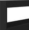 vidaXL - Hoofdbordkast - met - LED-verlichting - 100x17x102 - cm - zwart