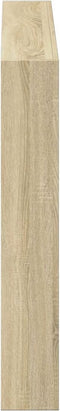 vidaXL - Hoofdbordkast - met - LED-verlichting - 100x17x102 - cm - sonoma - eiken