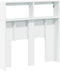 vidaXL - Hoofdbordkast - met - LED-verlichting - 100x17x102 - cm - wit