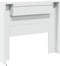 vidaXL - Hoofdbordkast - met - LED-verlichting - 120x16,5x103,5 - cm - wit