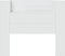 vidaXL - Hoofdbordkast - met - LED-verlichting - 120x16,5x103,5 - cm - wit