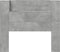 vidaXL - Hoofdbordkast - met - LED-verlichting - 120x16,5x103,5 - cm - betongrijs