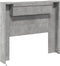 vidaXL - Hoofdbordkast - met - LED-verlichting - 120x16,5x103,5 - cm - betongrijs