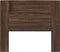 vidaXL - Hoofdbordkast - met - LED-verlichting - 120x16,5x103,5 - cm - bruin - eiken