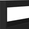 vidaXL - Hoofdbordkast - met - LED-verlichting - 120x17x102 - cm - zwart
