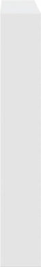 vidaXL - Hoofdbordkast - met - LED-verlichting - 120x17x102 - cm - wit