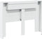 vidaXL - Hoofdbordkast - met - LED-verlichting - 140x16,5x103,5 - cm - wit