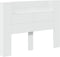 vidaXL - Hoofdbordkast - met - LED-verlichting - 140x16,5x103,5 - cm - wit