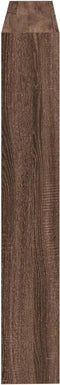 vidaXL - Hoofdbordkast - met - LED-verlichting - 140x17x102 - cm - bruin - eiken