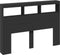 vidaXL - Hoofdbordkast - met - LED-verlichting - 140x17x102 - cm - zwart
