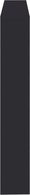 vidaXL - Hoofdbordkast - met - LED-verlichting - 140x17x102 - cm - zwart
