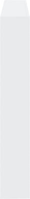 vidaXL - Hoofdbordkast - met - LED-verlichting - 140x17x102 - cm - wit