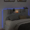 vidaXL - Hoofdbordkast - met - LED-verlichting - 160x16,5x103,5 - cm - wit