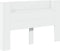 vidaXL - Hoofdbordkast - met - LED-verlichting - 160x16,5x103,5 - cm - wit