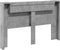 vidaXL - Hoofdbordkast - met - LED-verlichting - 160x16,5x103,5 - cm - betongrijs