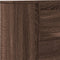 vidaXL - Hoofdbordkast - met - LED-verlichting - 160x16,5x103,5 - cm - bruin - eiken