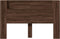 vidaXL - Hoofdbordkast - met - LED-verlichting - 160x16,5x103,5 - cm - bruin - eiken