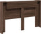 vidaXL - Hoofdbordkast - met - LED-verlichting - 160x16,5x103,5 - cm - bruin - eiken
