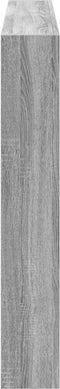 vidaXL - Hoofdbordkast - met - LED-verlichting - 160x17x102 - cm - grijs - sonoma