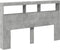 vidaXL - Hoofdbordkast - met - LED-verlichting - 160x17x102 - cm - betongrijs
