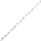 vidaXL - Hoofdbordkast - met - LED-verlichting - 160x17x102 - cm - bruin - eiken