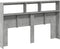 vidaXL - Hoofdbordkast - met - LED-verlichting - 160x17x102 - cm - betongrijs