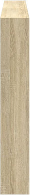 vidaXL - Hoofdbordkast - met - LED-verlichting - 160x17x102 - cm - sonoma - eiken