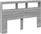 vidaXL - Hoofdbordkast - met - LED-verlichting - 160x17x102 - cm - grijs - sonoma