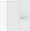 vidaXL - Hoofdbordkast - met - LED-verlichting - 180x16,5x103,5 - cm - wit