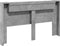 vidaXL - Hoofdbordkast - met - LED-verlichting - 180x16,5x103,5 - cm - betongrijs