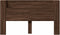 vidaXL - Hoofdbordkast - met - LED-verlichting - 180x16,5x103,5 - cm - bruin - eiken
