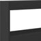 vidaXL - Hoofdbordkast - met - LED-verlichting - 180x17x102 - cm - zwart
