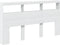 vidaXL - Hoofdbordkast - met - LED-verlichting - 180x17x102 - cm - wit