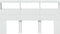 vidaXL - Hoofdbordkast - met - LED-verlichting - 180x17x102 - cm - wit