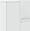 vidaXL - Hoofdbordkast - met - LED-verlichting - 200x16,5x103,5 - cm - wit