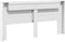 vidaXL - Hoofdbordkast - met - LED-verlichting - 200x16,5x103,5 - cm - wit