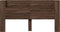 vidaXL - Hoofdbordkast - met - LED-verlichting - 200x16,5x103,5 - cm - bruin - eiken