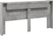 vidaXL - Hoofdbordkast - met - LED-verlichting - 200x16,5x103,5 - cm - betongrijs