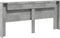 vidaXL - Hoofdbordkast - met - LED-verlichting - 220x16,5x103,5 - cm - betongrijs