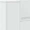 vidaXL - Hoofdbordkast - met - LED-verlichting - 220x16,5x103,5 - cm - wit