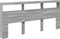 vidaXL - Hoofdbordkast - met - LED-verlichting - 220x17x102 - cm - grijs - sonoma
