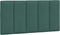 vidaXL - Hoofdbordkussen - 100 - cm - fluweel - donkergroen